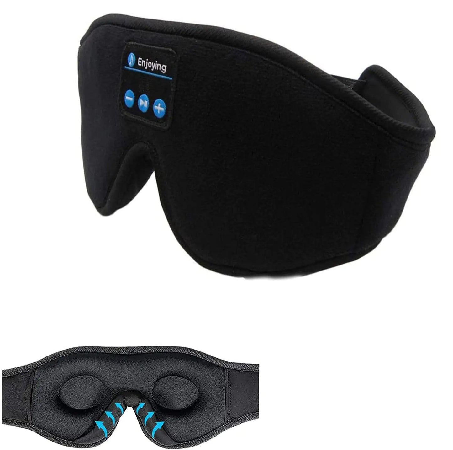 Wireless Call Stereo Music Blackout Sleep Eye Mask